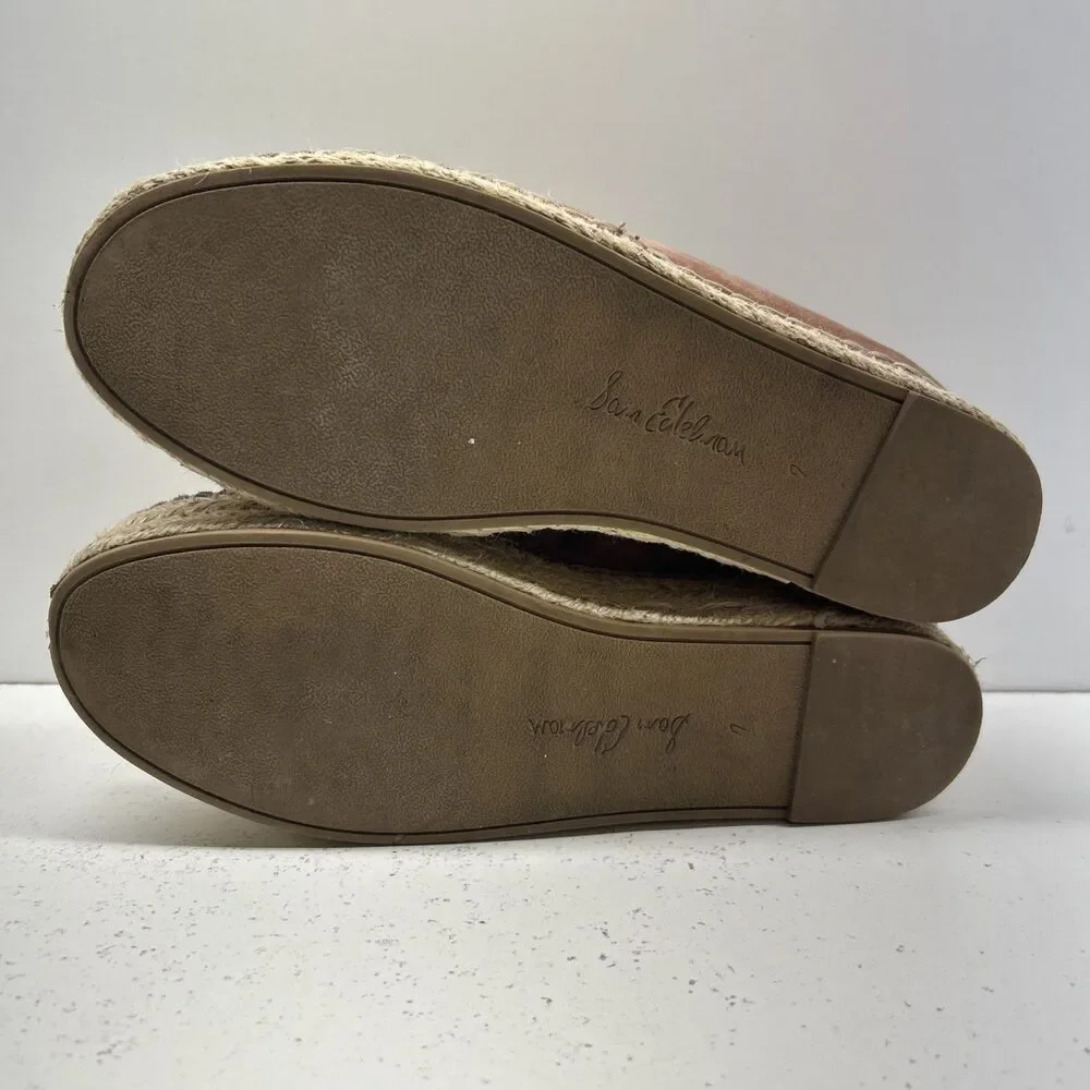 Sam Edelman Platform Espadrilles Size 7W Casual‎ Spring Summer Travel Vacation
